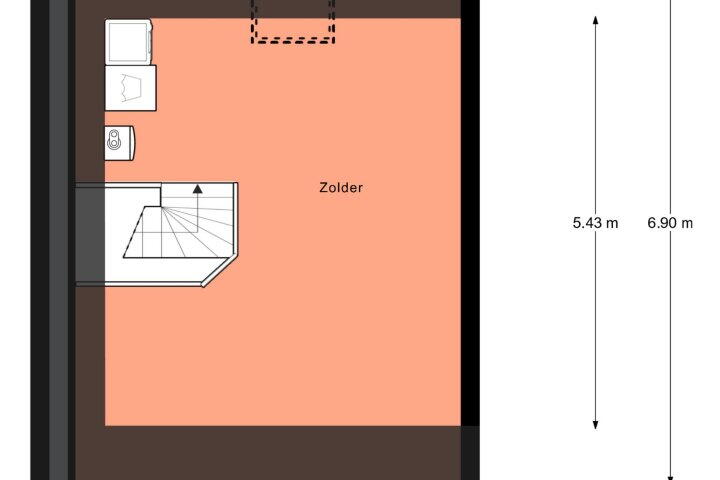 Plattegrond – Eik 29, Leek