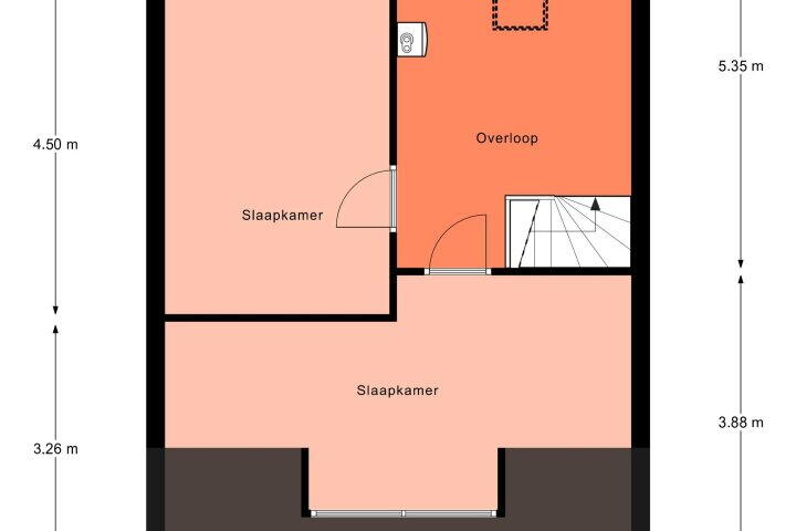 Plattegrond – Eikenlaan 11, Peize