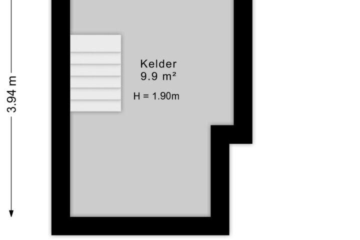 Plattegrond – Eikenlaan 3, Nieuw-Roden
