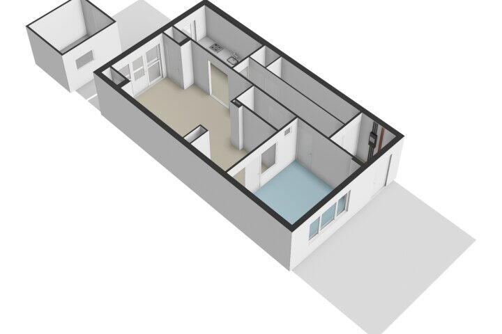 Plattegrond – Eikenrodelaan 69, Amstelveen