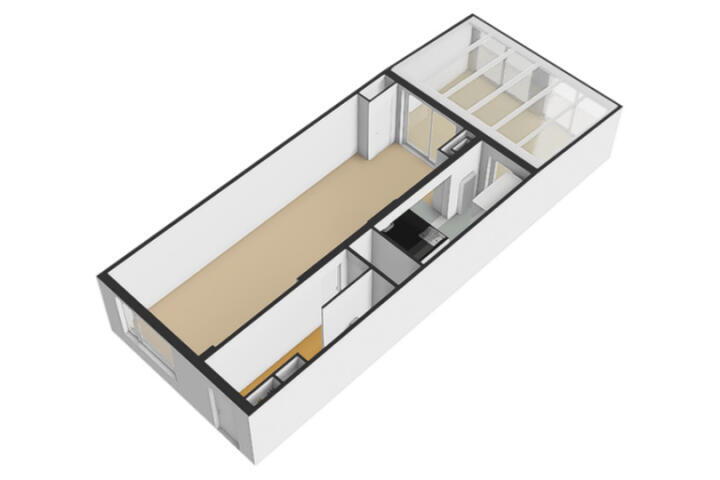 Plattegrond – Eikenrodelaan 73, Amstelveen