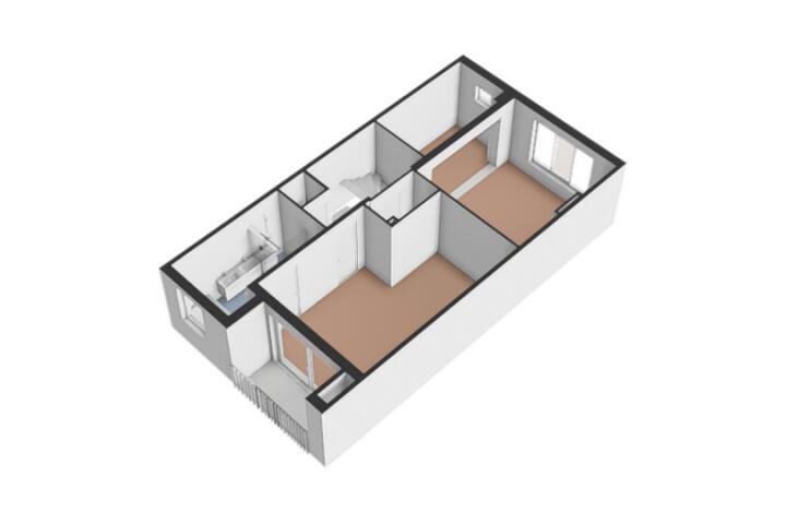 Plattegrond – Eikenrodelaan 73, Amstelveen