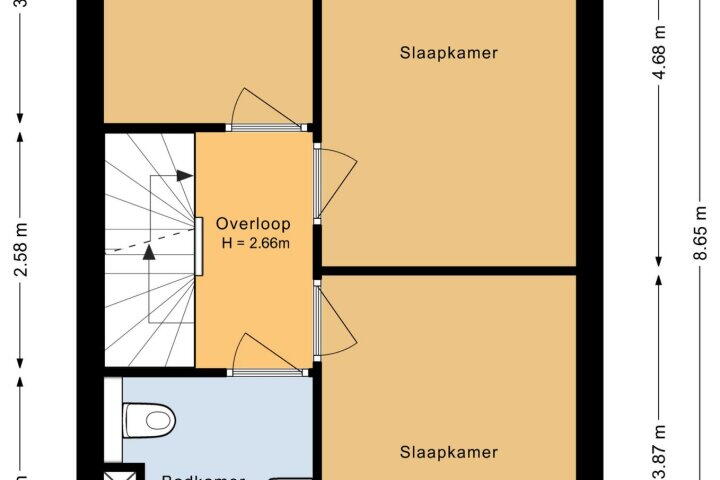 Plattegrond – Eiland van Surya 18, Heerhugowaard