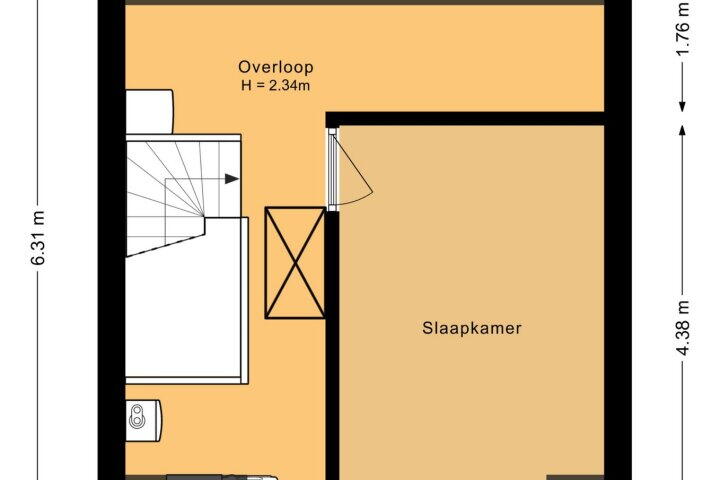 Plattegrond – Eiland van Surya 18, Heerhugowaard