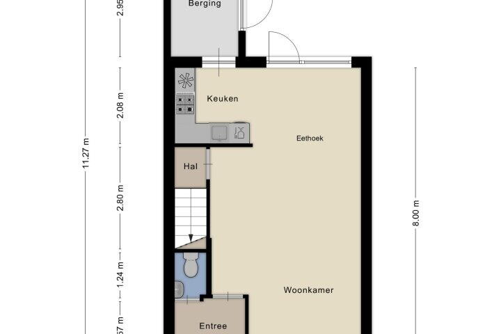 Plattegrond – Einder Coolhoff 19, Puth
