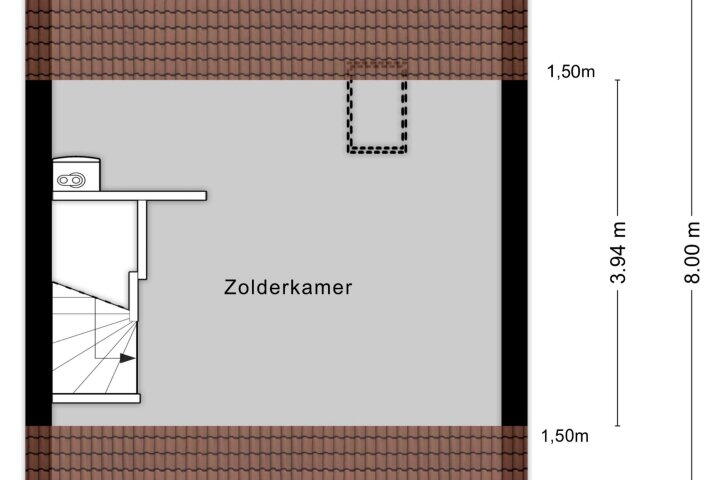 Plattegrond – Einder Coolhoff 19, Puth