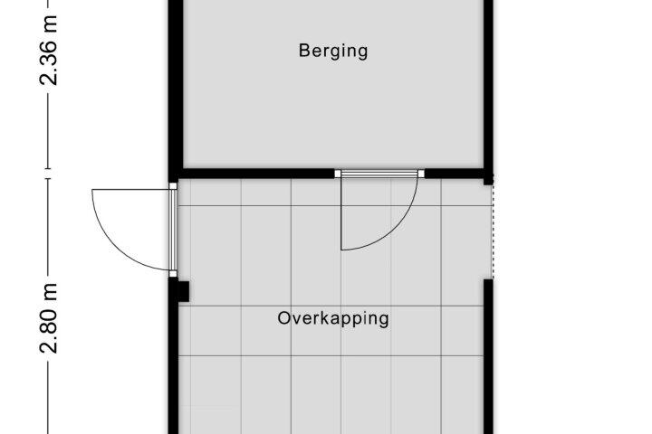 Plattegrond – Ekenberg 19, Roosendaal