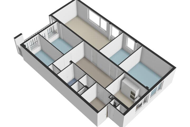 Plattegrond – Eleanor Rooseveltlaan 84, Amstelveen
