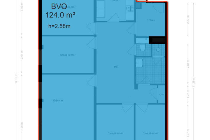 Plattegrond – Eleanor Rooseveltlaan 84, Amstelveen