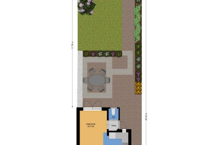 Plattegrond – Elferinksweg 36, Enschede