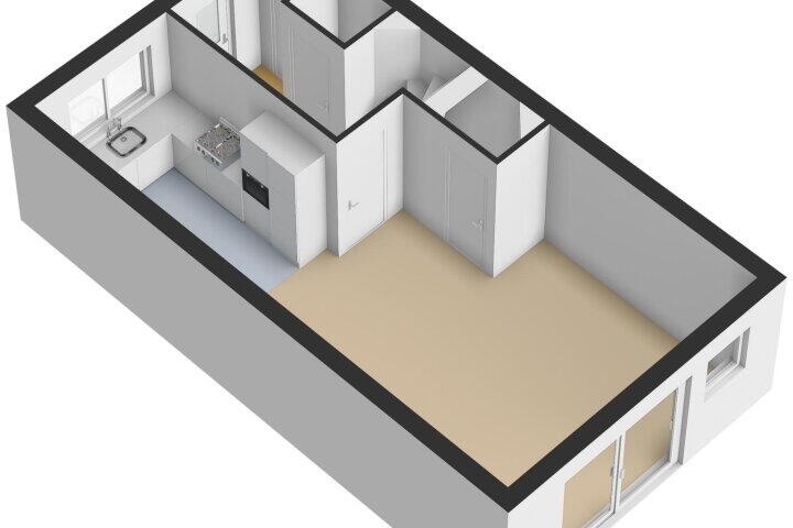 Plattegrond – Elmore Jamesstraat 5, Middelburg