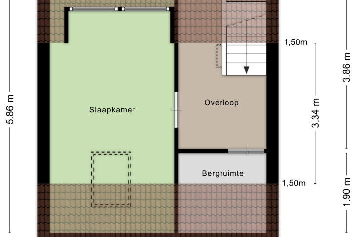 Plattegrond – Elsland 1422, Wijchen