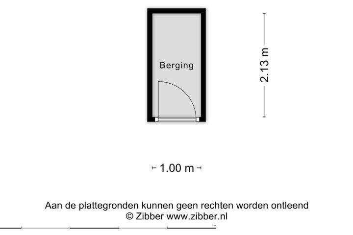 Plattegrond – Elzenbroek 56, Breda