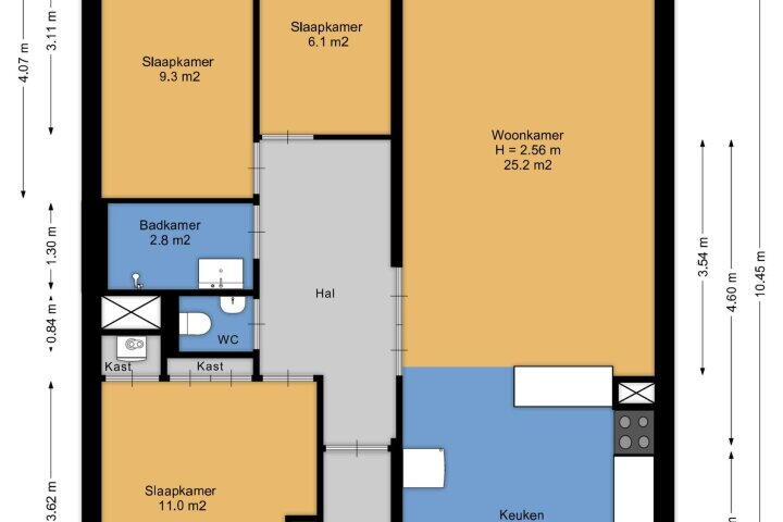 Plan – Elzenhorst 47, Waddinxveen