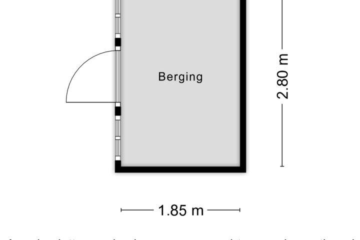 Plattegrond – Elzenweg 83, Wijchen