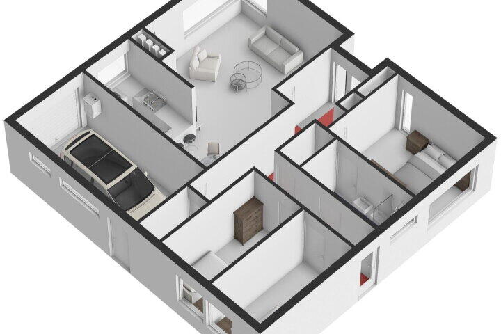 Plattegrond – Emile Seipgensstraat 30, Melick