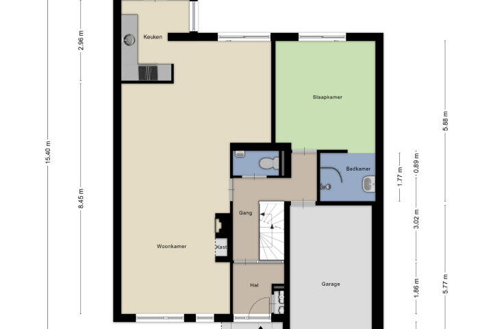 Plattegrond – Emilionlaan 7, Maastricht