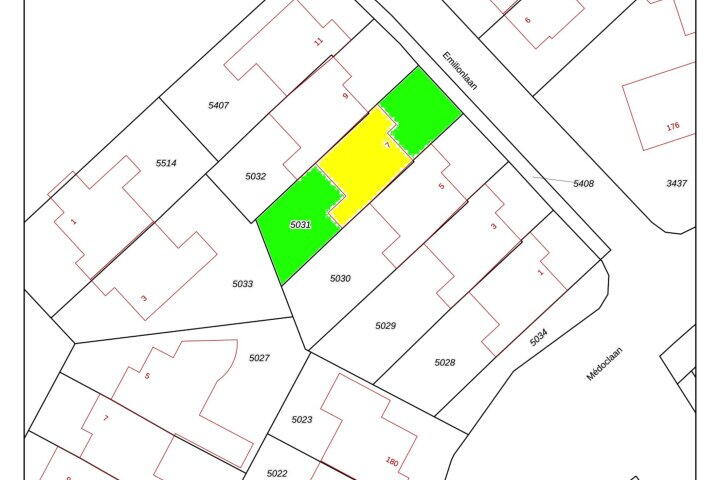 Plattegrond – Emilionlaan 7, Maastricht