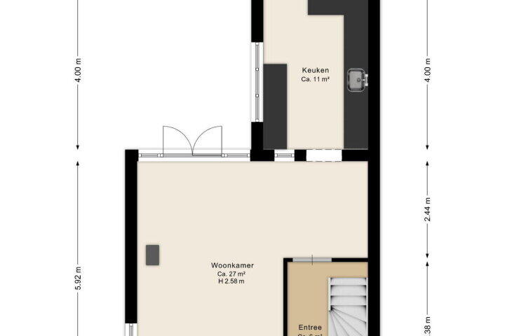 Plattegrond – Epe 8, Assen