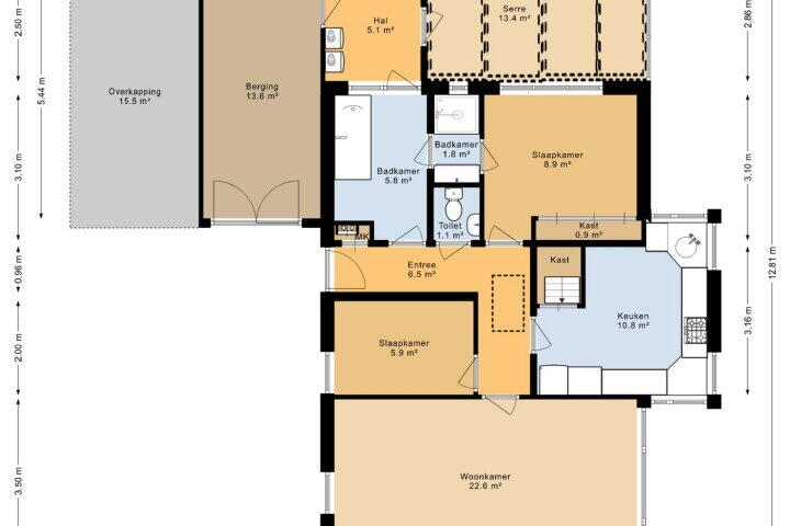 Plan – Esdoornstraat 8, Roden