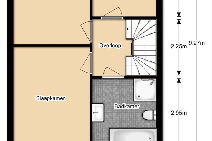 Plattegrond – Esrand 24, Vriezenveen