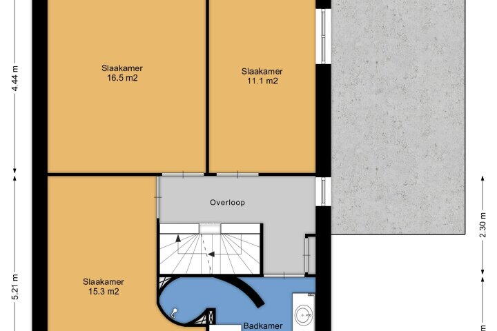 Plattegrond – Esrand 5, Vriezenveen