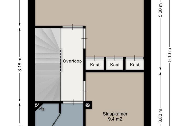 Plattegrond – Esrand 64, Vriezenveen