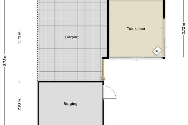 Plattegrond – Essenburgh 12, Zeewolde