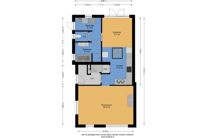 Plattegrond – Essendreef 9, Giethoorn