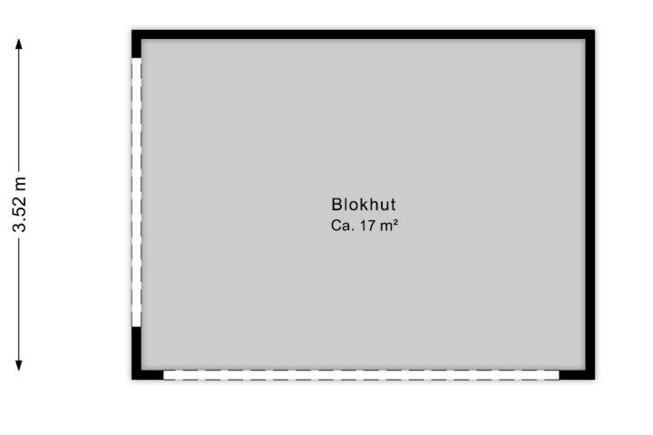 Plattegrond – Esweg 58, Beilen