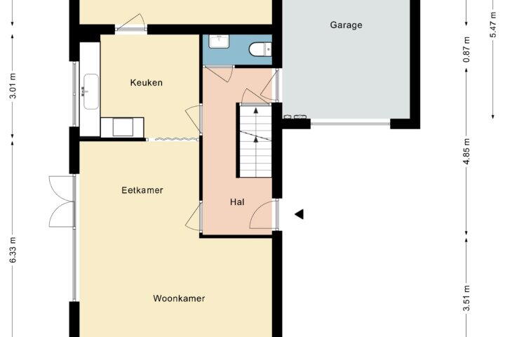 Plattegrond – Eynattenstraat 10, Voerendaal