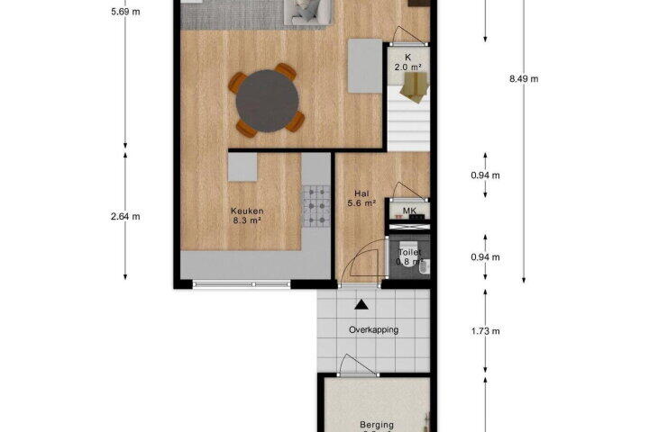 Plan – Fazantenkamp 76, Maarssen