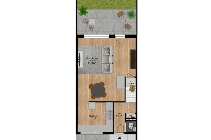 Plan – Fazantenkamp 76, Maarssen