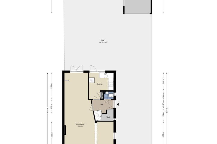 Plattegrond – Fazantstraat 25, Badhoevedorp