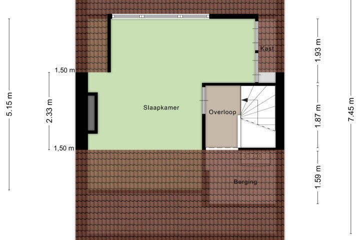 Plattegrond – Fazantstraat 52, Wijchen