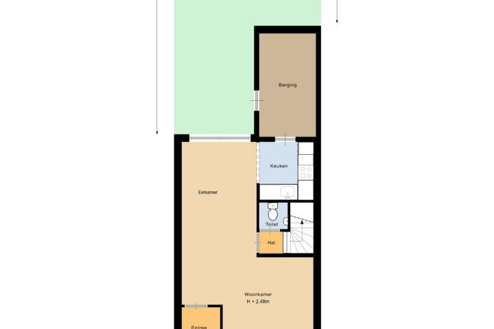 Plattegrond – Fazantweg 5, Havelte