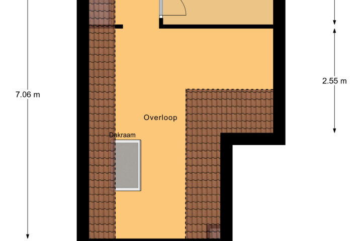 Plattegrond – Ferdinand Bollaan 14, Vlissingen
