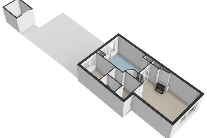 Plattegrond – Ferdinand Bolweg 21, Amstelveen