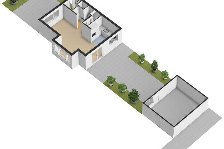 Plattegrond – Fideliolaan 1, Amstelveen