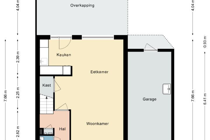 Plattegrond – Finefrau 71, Kerkrade
