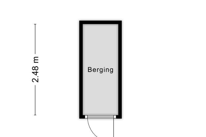 Plattegrond – Flakkeesestraat 61 B, Rotterdam