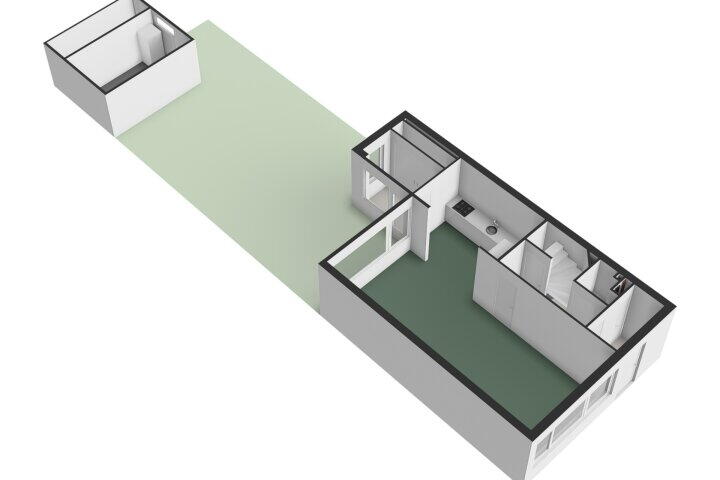 Plattegrond – Flakkeestraat 24, Amstelveen