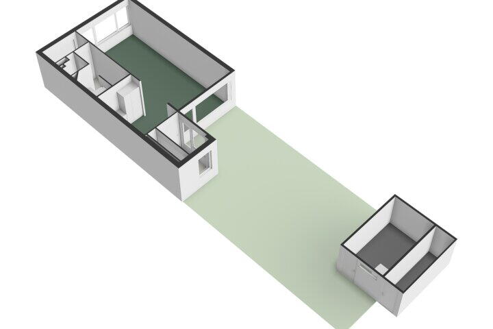 Plattegrond – Flakkeestraat 24, Amstelveen