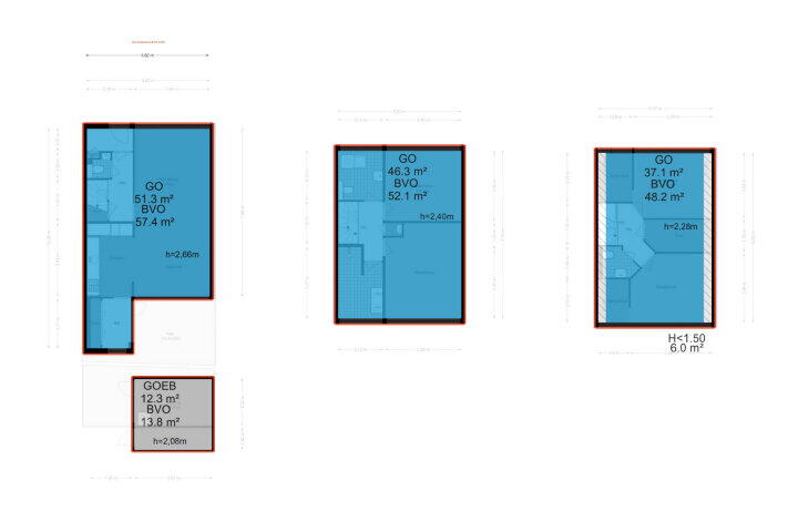 Plattegrond – Flakkeestraat 24, Amstelveen