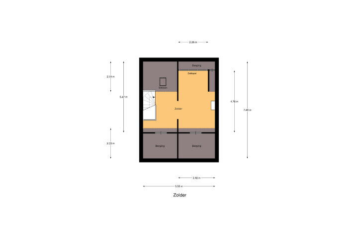 Plattegrond – Flamingostraat 18, Wijchen