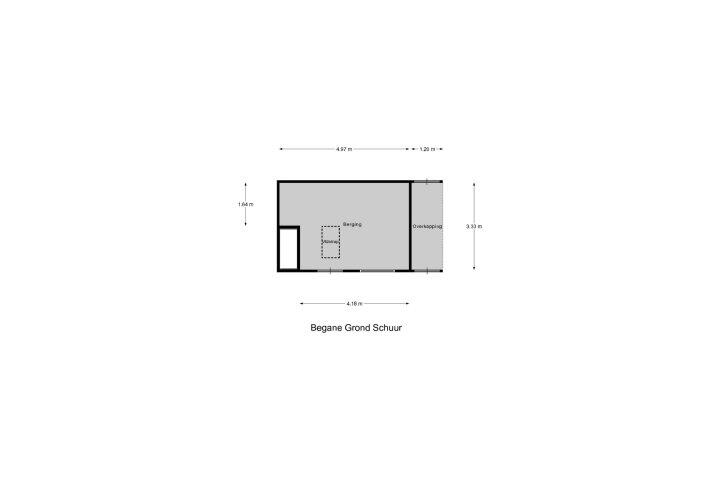 Plattegrond – Flamingostraat 18, Wijchen