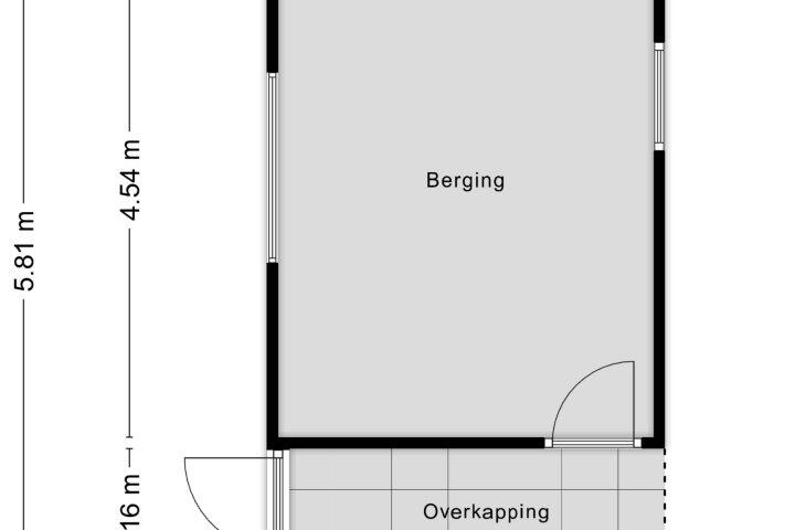 Plattegrond – Flamingostraat 21, Wijchen