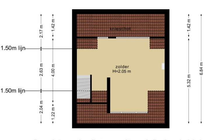 Plattegrond – Fleminghstraat 70, Nijmegen