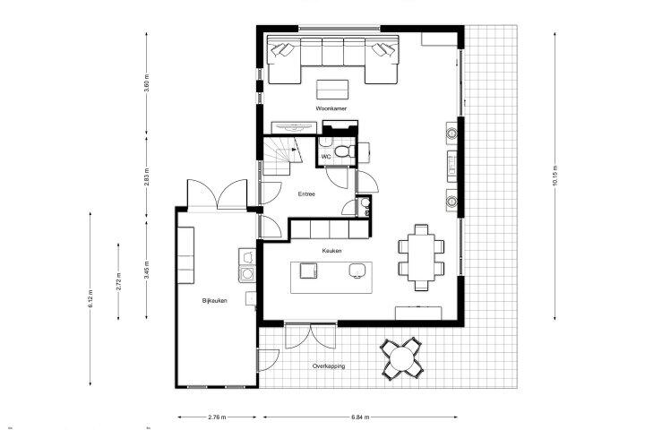 Plattegrond – Flevo 110, Drachten