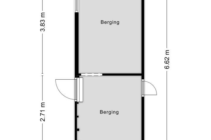 Plattegrond – Flintdijk 20, Roosendaal